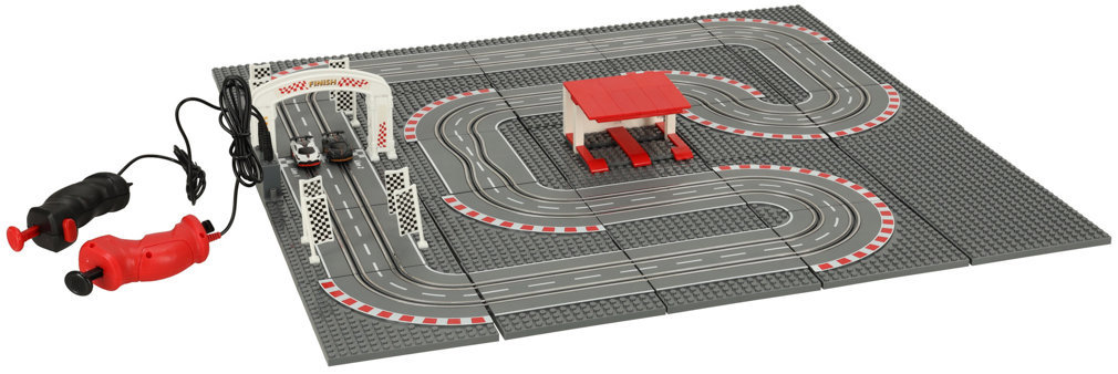 KIK KX3490 Elektrická pretekárska autodráha GD-03, 2× auto, 64 × 64 cm