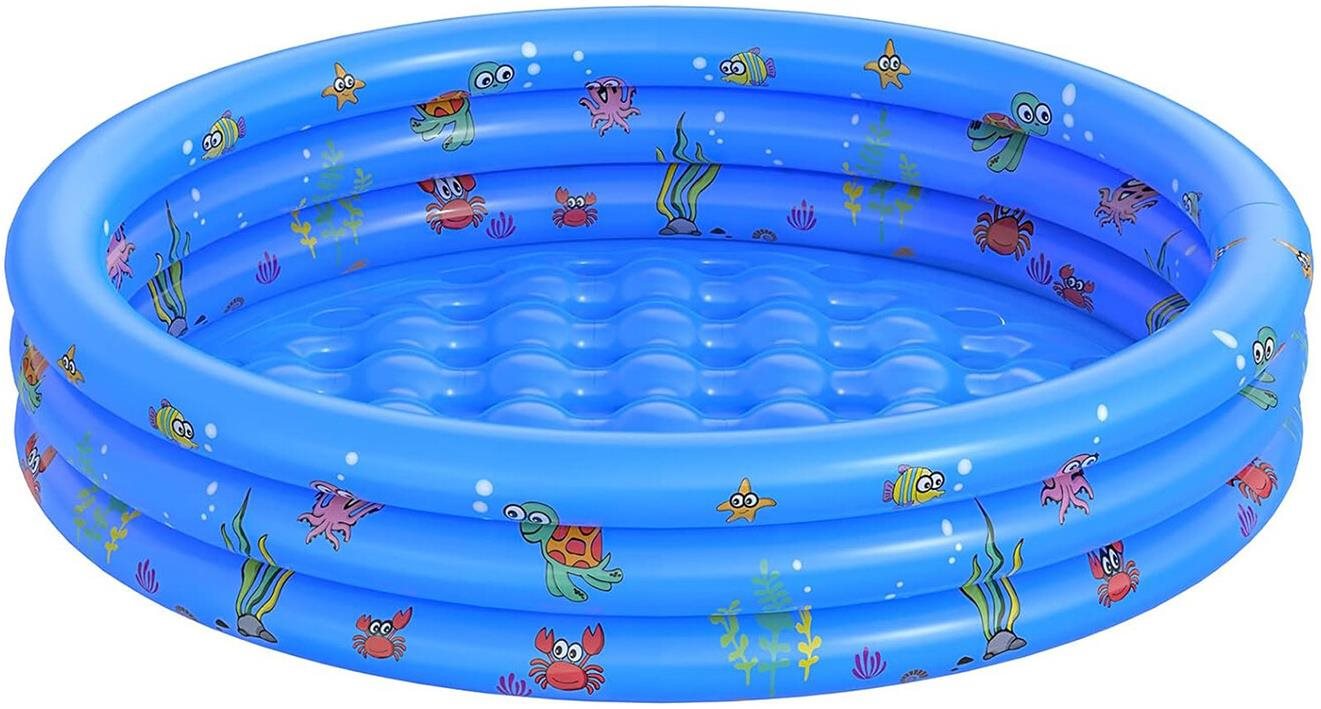 Aga Detský bazén DS2802-BL 100 × 42 cm, modrý