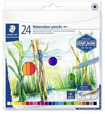Staedtler akvarelové pastelky Design Journey 24 farieb