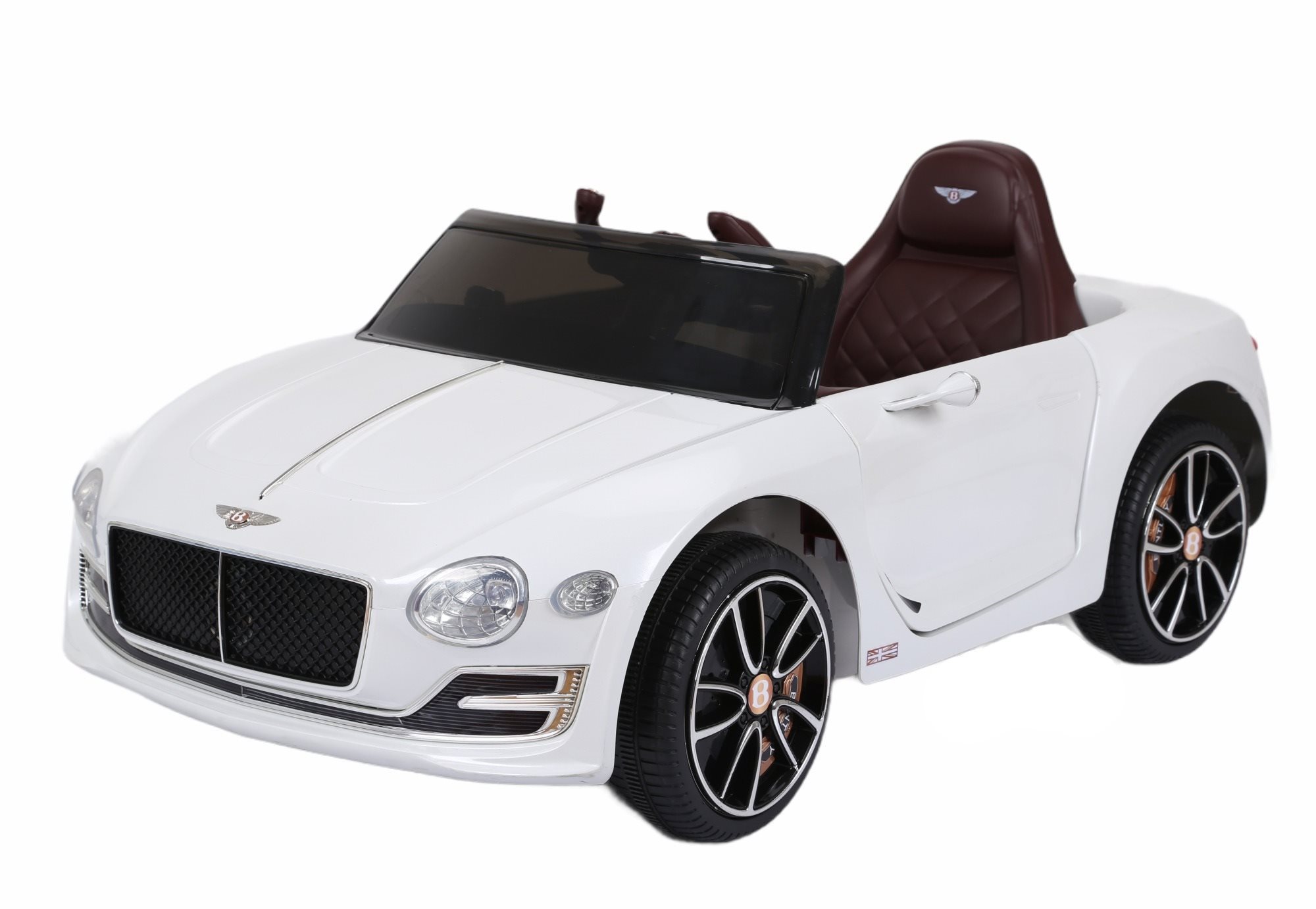 Detské elektrické auto Bentley EXP 12 biele