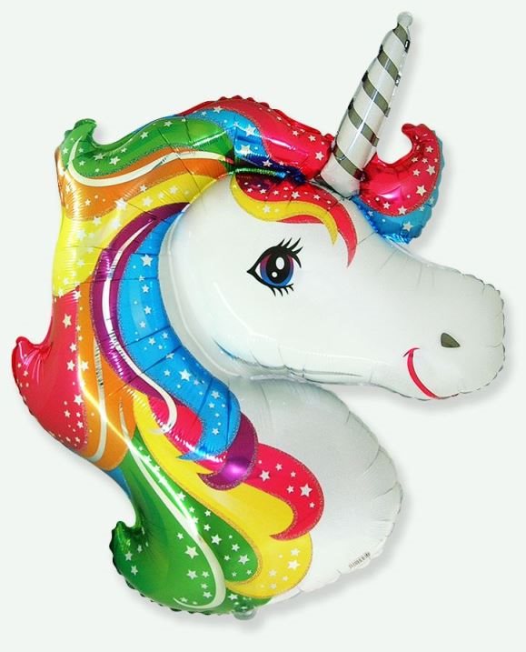 Balónik fóliový jednorožec – unicorn 102 cm