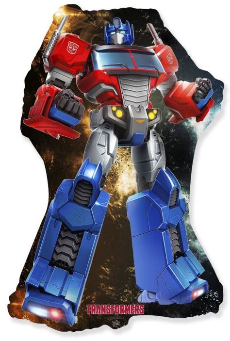 Balónik fóliový warrior – Transformers optimus prime 70 cm