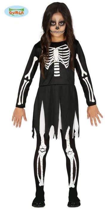 Detský kostým Kostra – Kostlivec – veľ. 5 – 6 rokov – Halloween