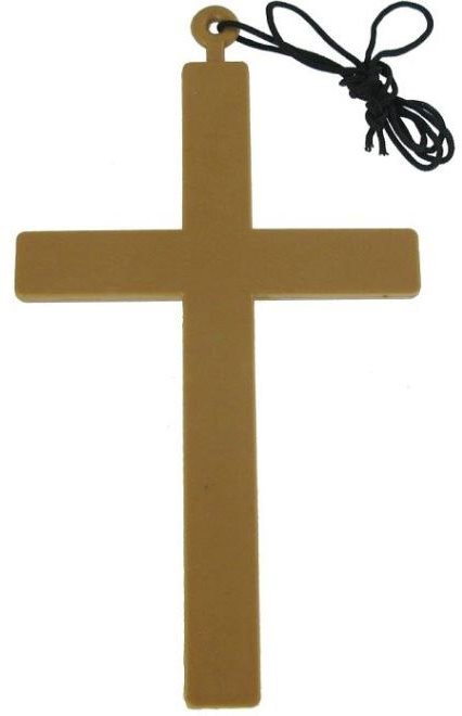 Kríž Na Krk – Plastový – 22 cm