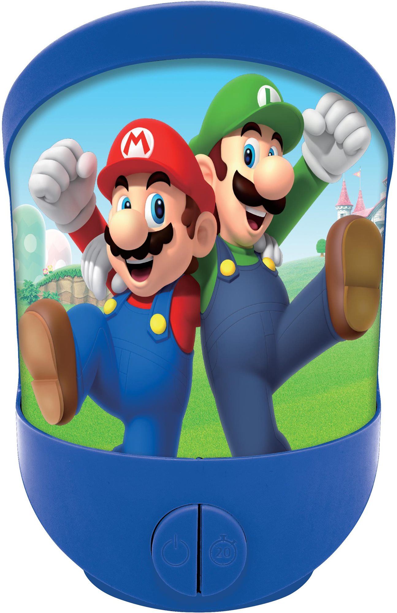Lexibook Super Mario Nočné svetlo na stenu a stôl