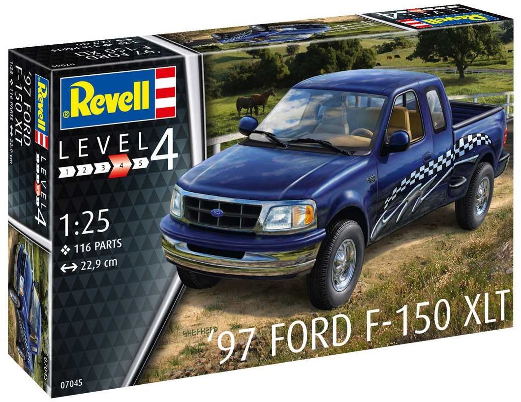 Plastic ModelKit auto 07045 – '97 Ford F-150 XLT