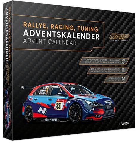 Franzis Verlag adventný kalendár Ralley, Hyundai so zvukom 1 : 43