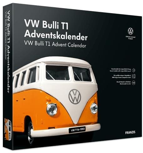 Franzis Verlag adventný kalendár Volkswagen Bulli T1 so zvukom 1 : 43