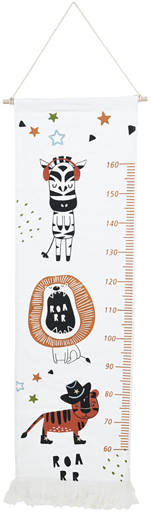 H&L Plátenný meter Safari 140 cm biely