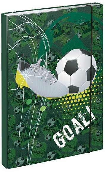 BAAGL Dosky na školské zošity A4 Futbal goal