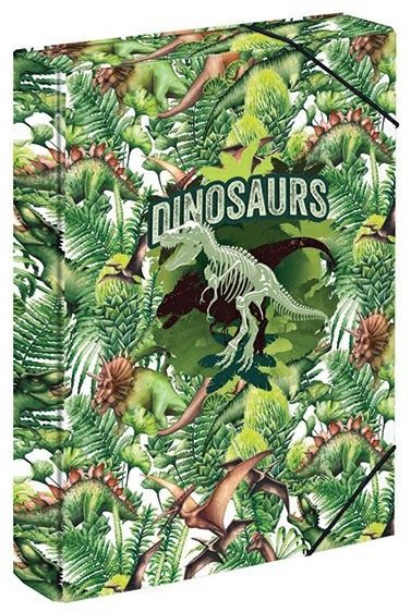 BAAGL Dosky na školské zošity A4 Jumbo Dinosaurus