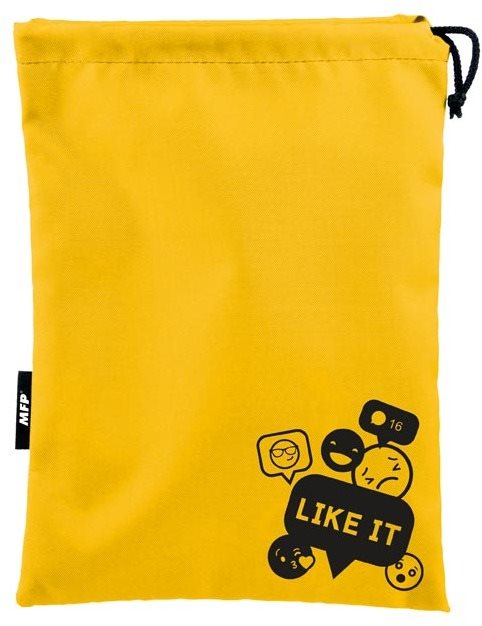 MFP Vrecko na prezuvky 27 × 36 cm žlté