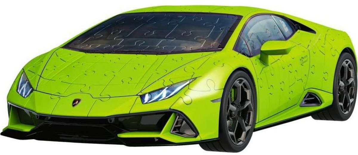 Ravensburger Puzzle 115594 Lamborghini Huracán Evo Zelené 108 Dielikov