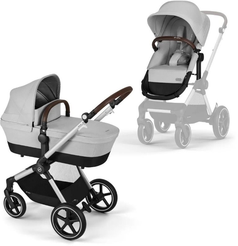 Cybex Eos Lux SLV Lava Grey/mid grey