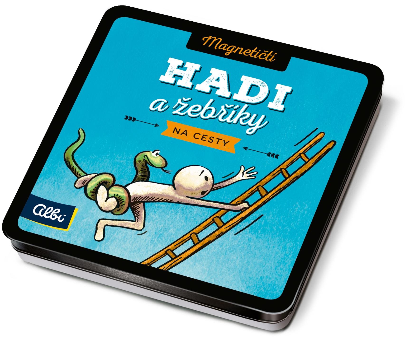 Magnetické hry na cesty – Hady a rebríky