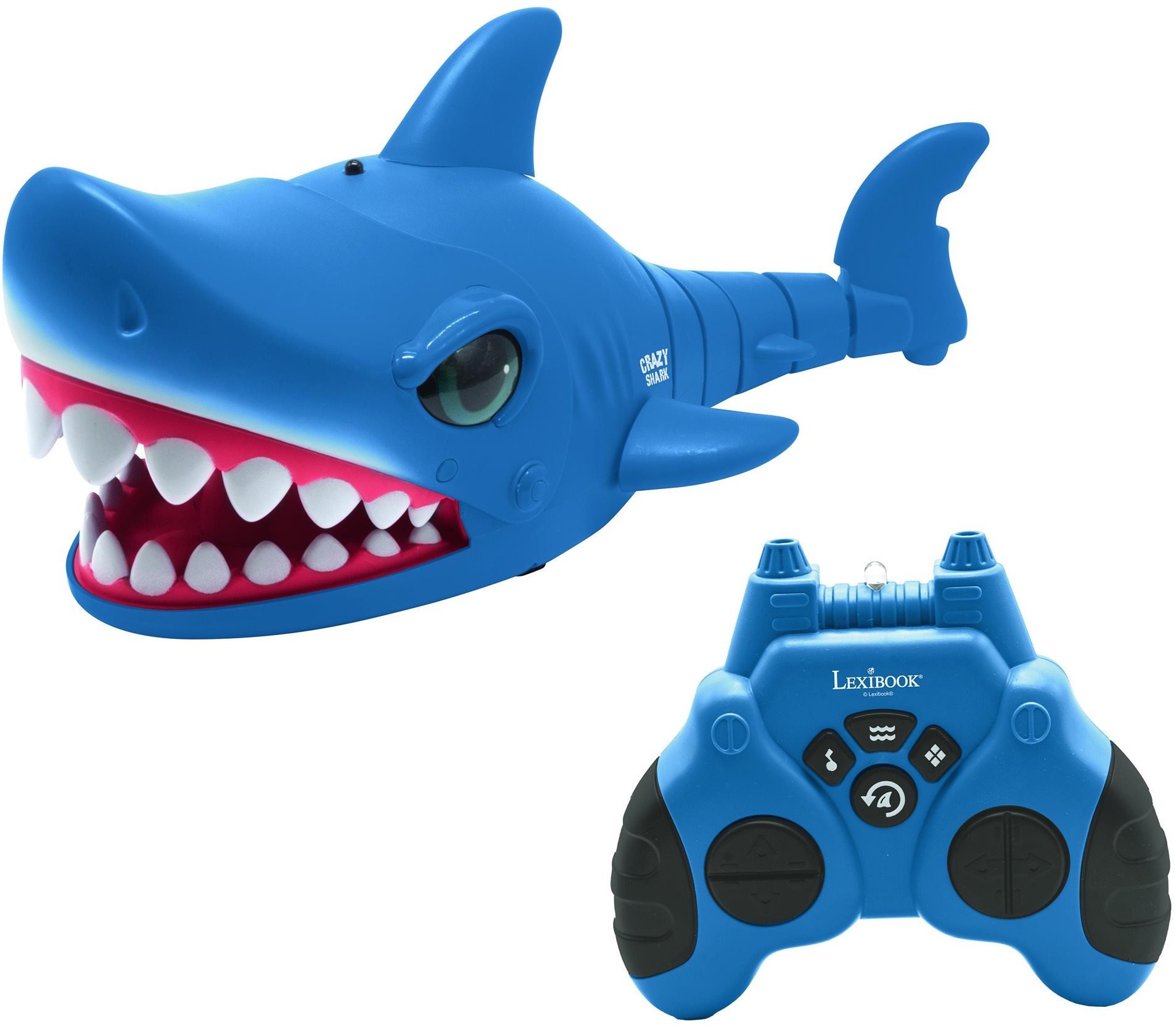 RC Shark – S diaľkovým ovládaním Crazy Shark so zvukovými efektmi