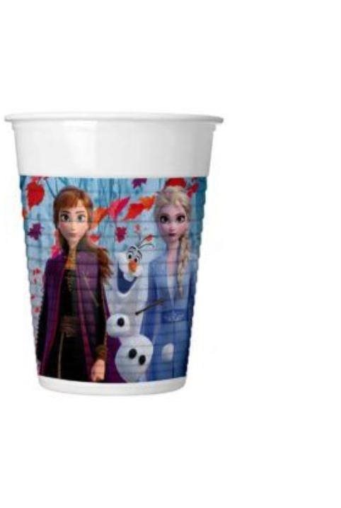 GODAN Plastové kelímky Frozen 2 – Ľadové kráľovstvo 2 – 200 ml 8 ks