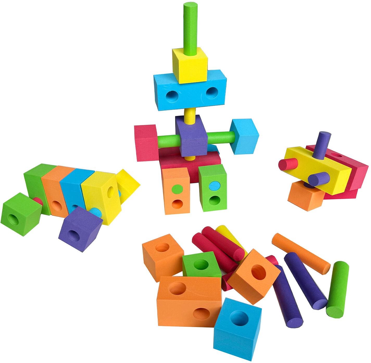 Aga4Kids Penové kocky DS522 100 ks