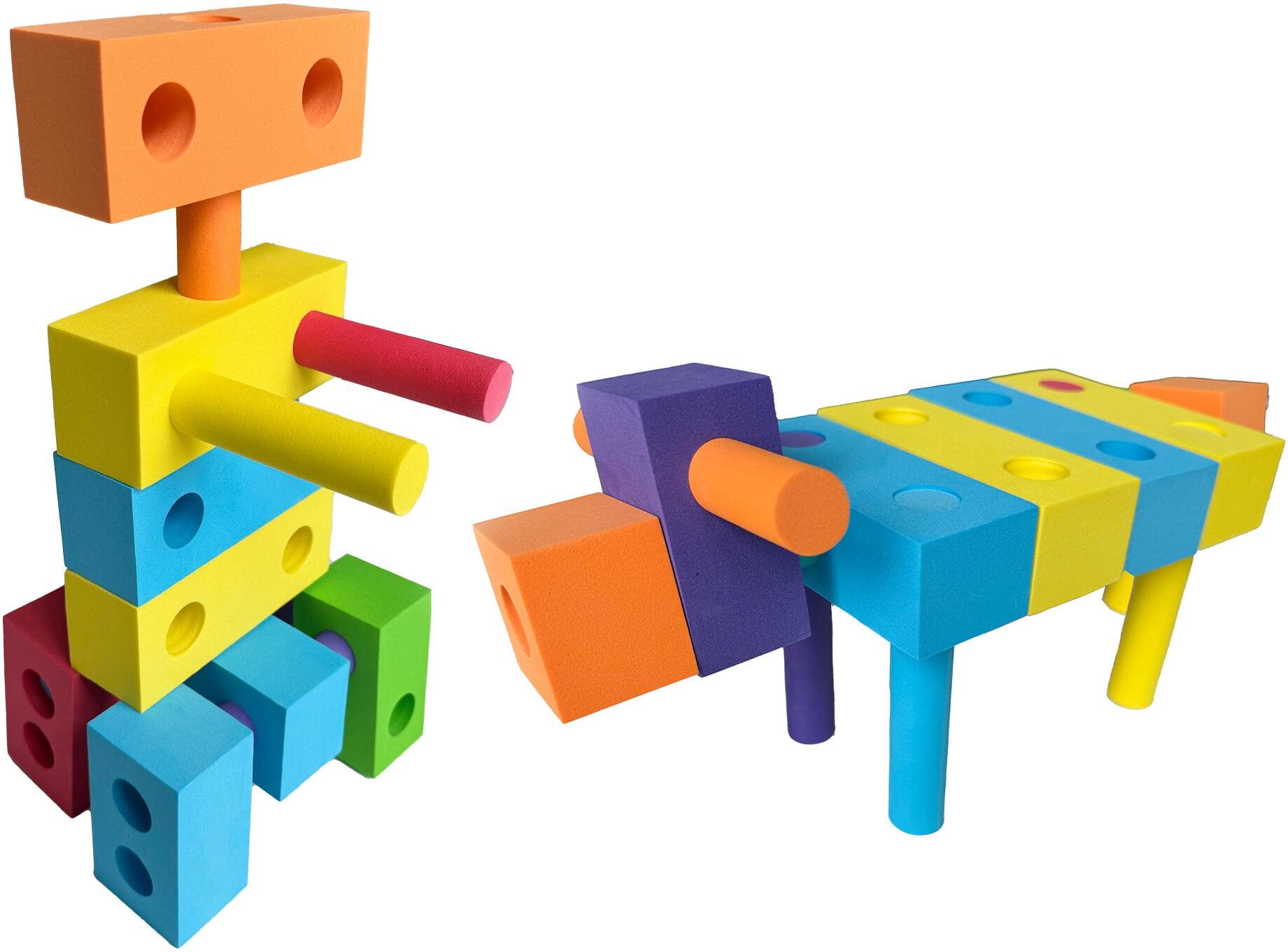 Aga4Kids Penové kocky 60 ks