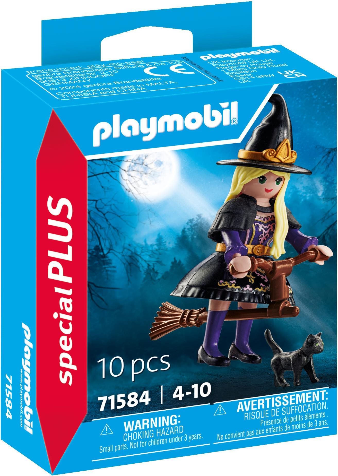 Playmobil Čarodejnica s mačkou