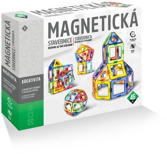 Magnetická stavebnica 46 ks