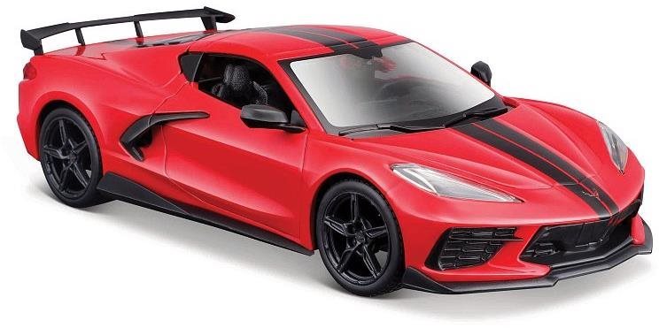 Maisto 2020 Chevrolet Corvette Stingray Coupe, červený