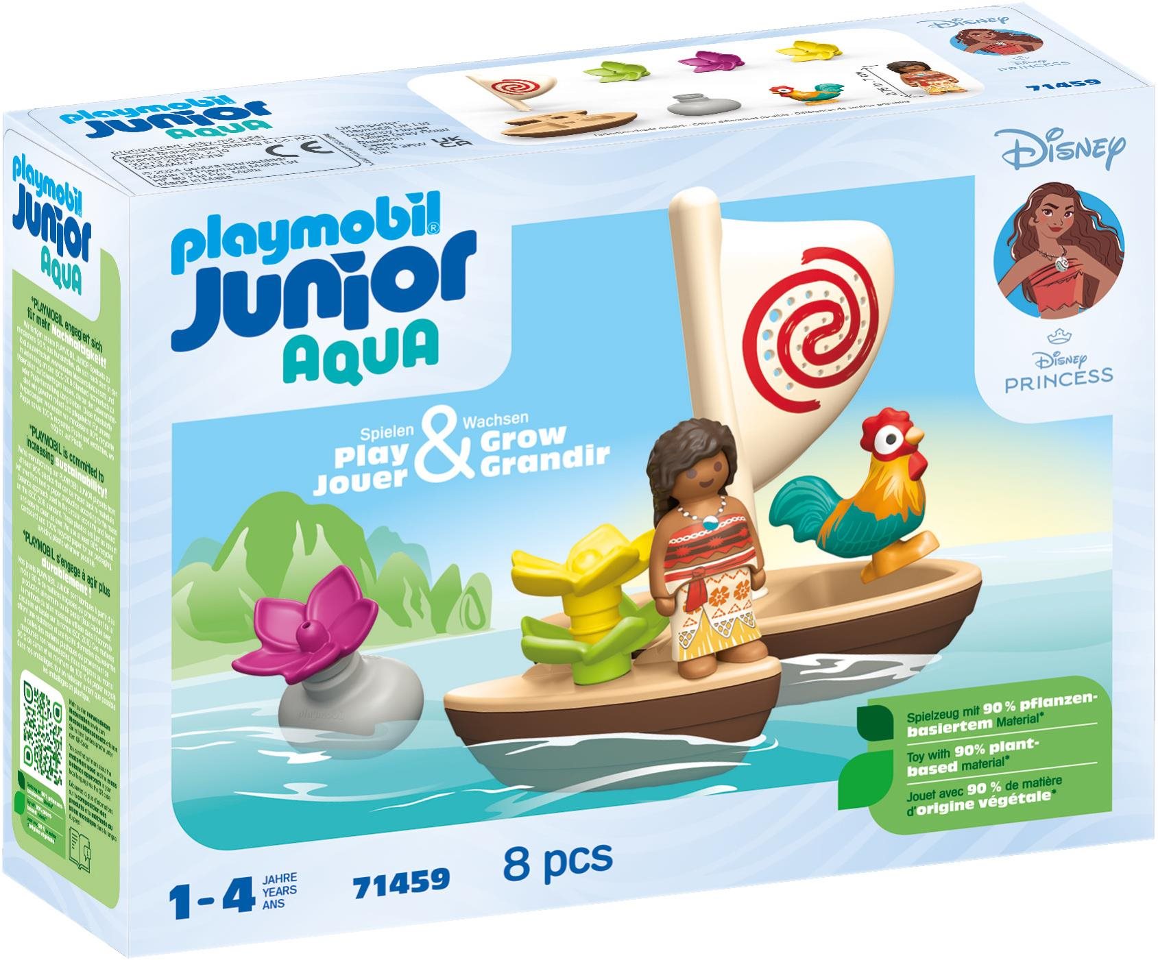 Playmobil 71459 Junior & Disney: Vaianin katamarán