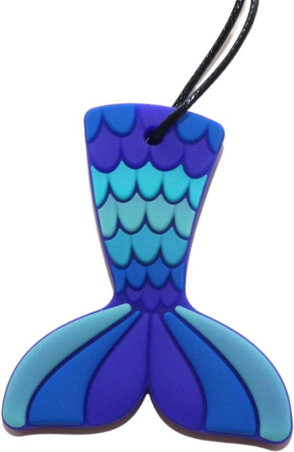Jellystone Designs Upokojujúci prívesok Morská víla modrý