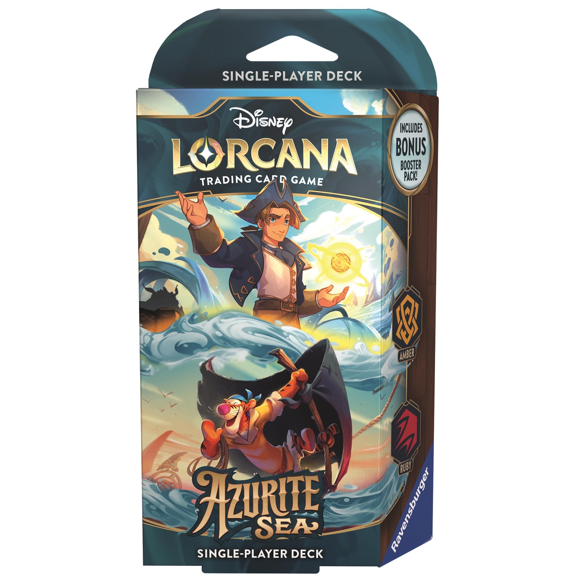 Disney Lorcana: Azurite Sea – Starter Deck Amber & Ruby