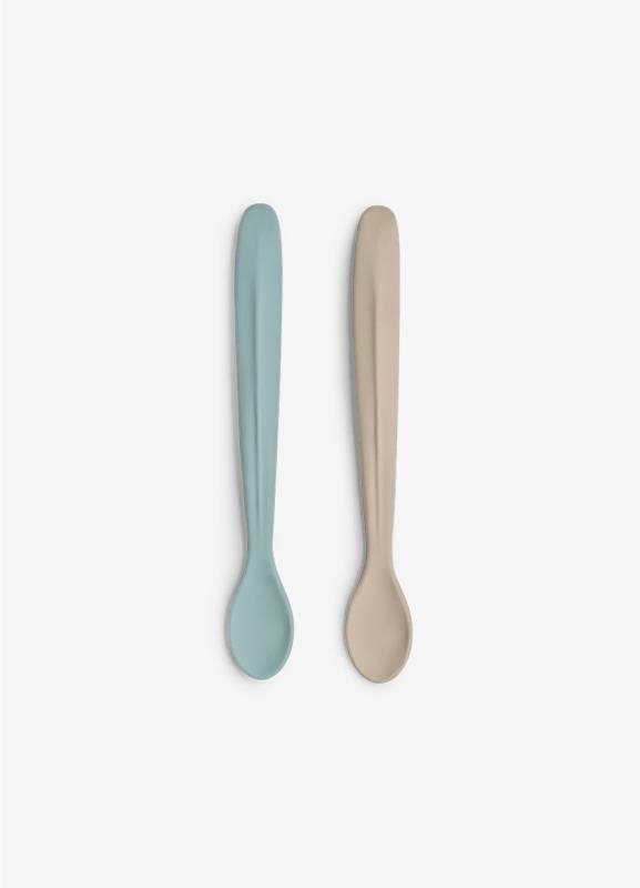 Citron Dlhé lyžičky Grey/Pastel turquoise