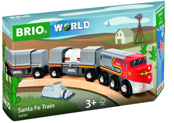 Brio 36089 Edícia Svetové vlaky: Sante Fe