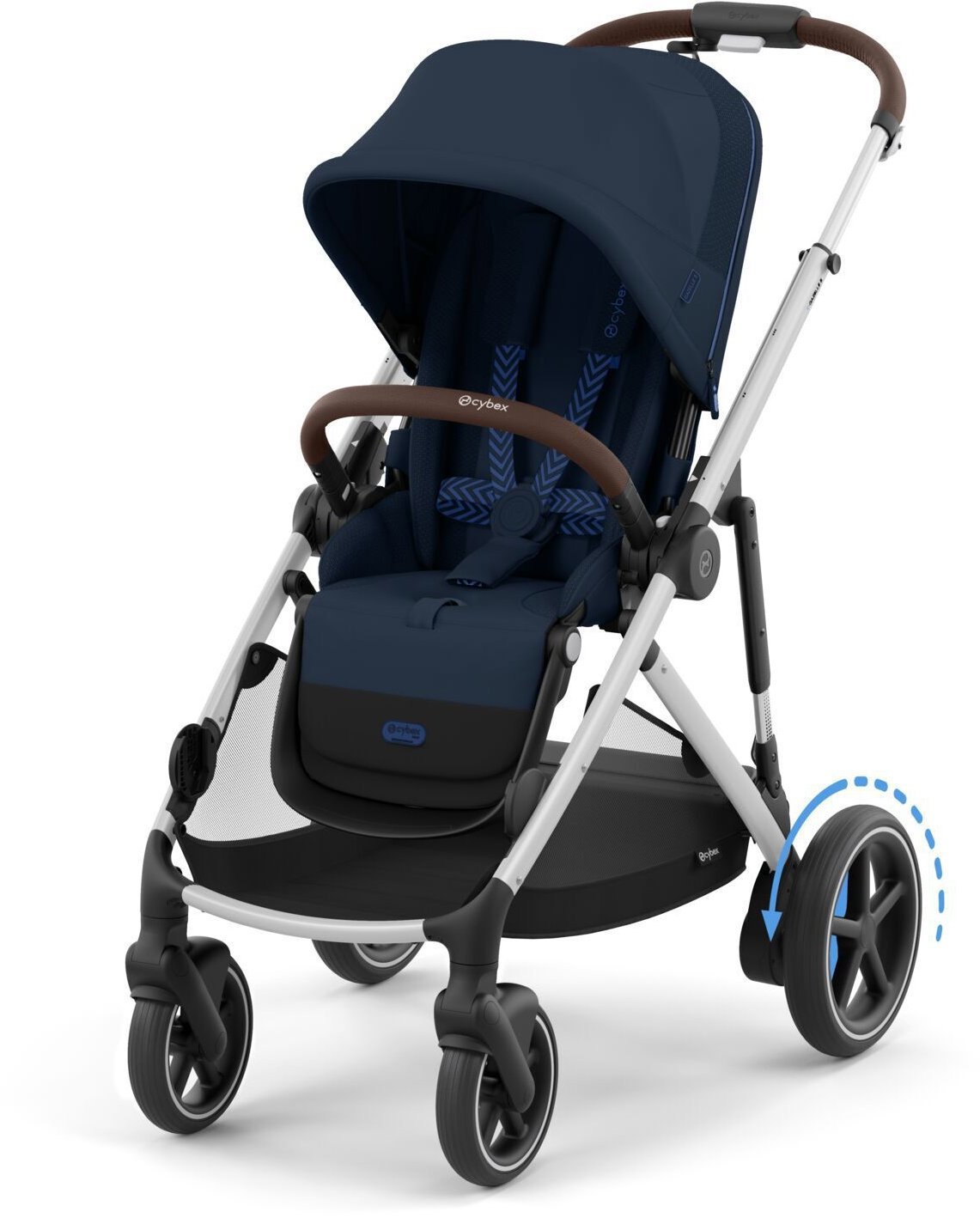 Cybex eGazelle S SLV Ocean Blue/navy blue