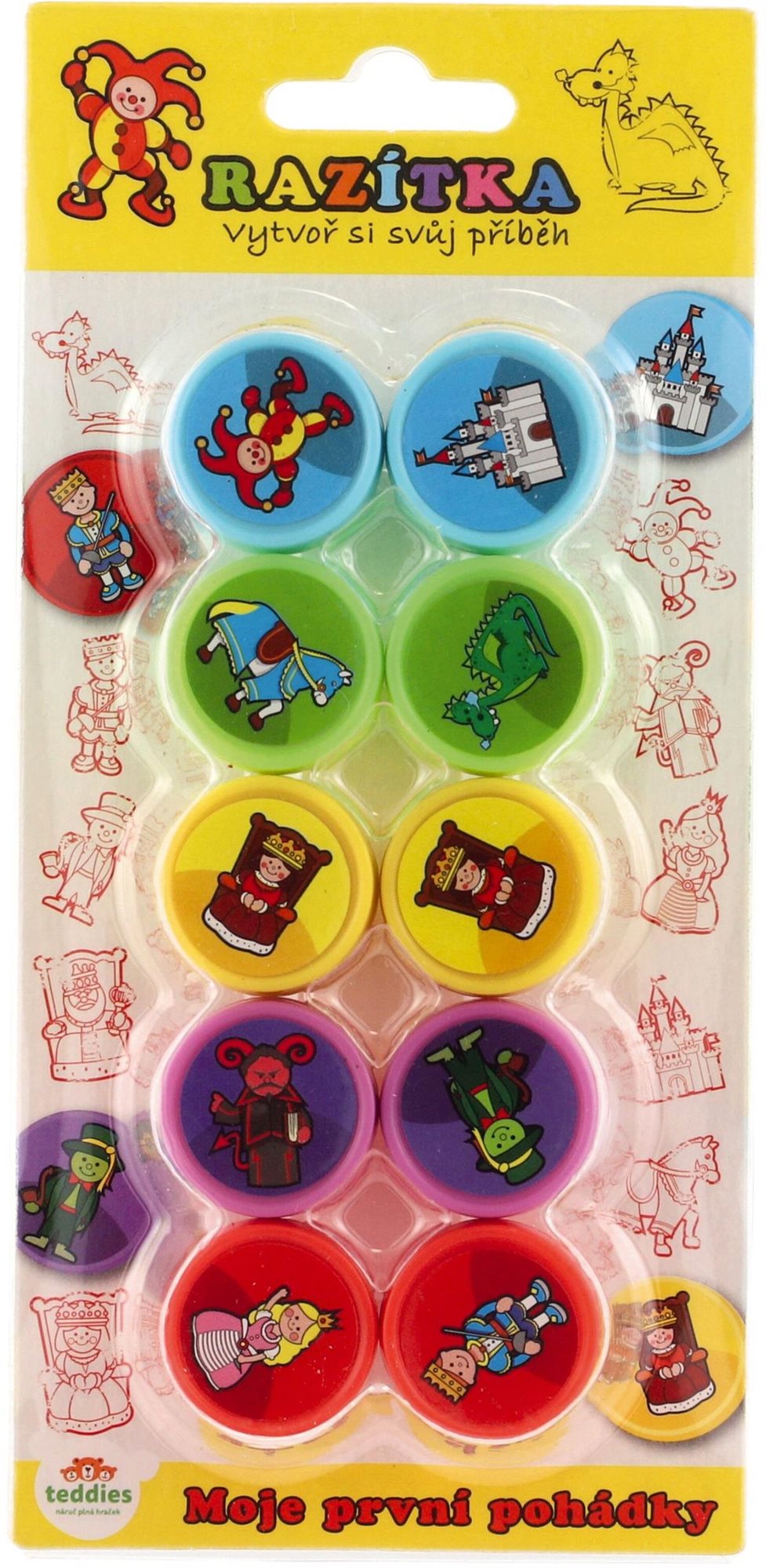 Teddies Pečiatky samotlačné Moje prvé rozprávky