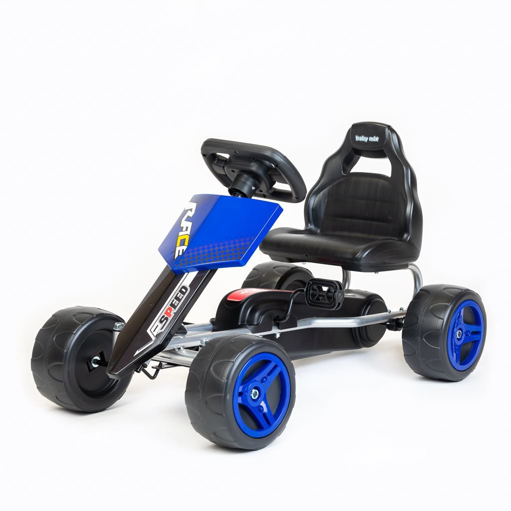 BABY MIX Go-kart motokára Speedy modrá