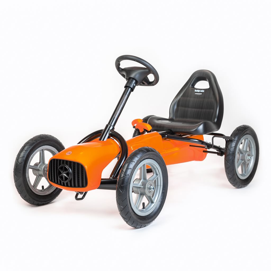 BABY MIX Go-kart motokára Buggy oranžová