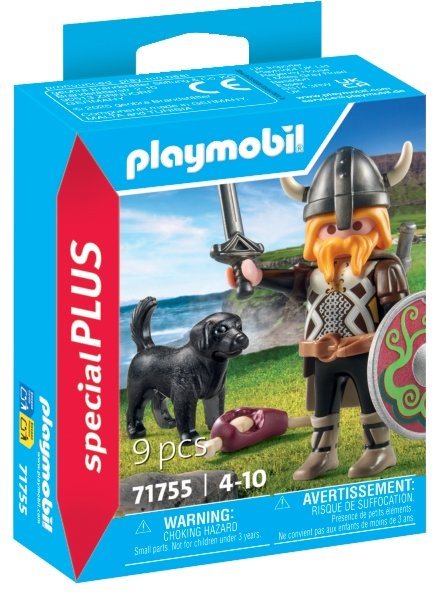 Playmobil 71755 Viking so strážnym psom