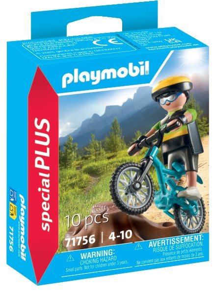 Playmobil 71756 Cyklista na horskom bicykli