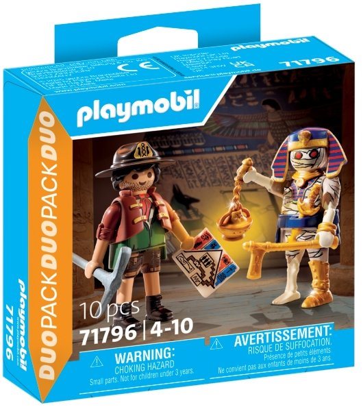 Playmobil 71796 DuoPack Lovec pokladov a múmia