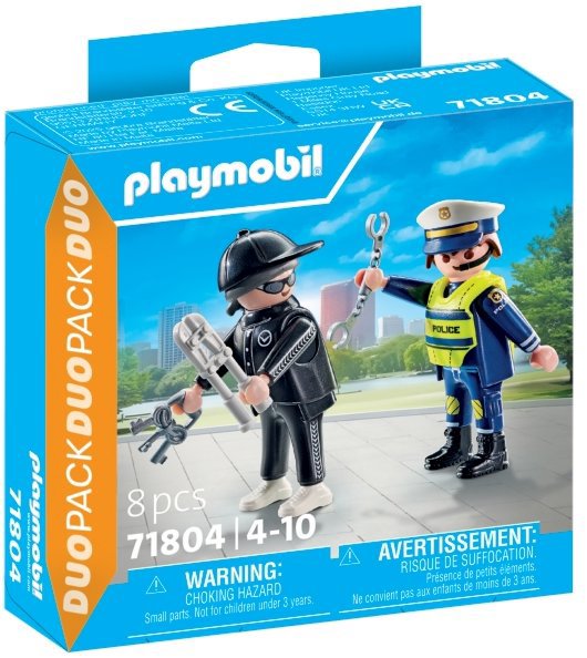 Playmobil 71804 DuoPack Policajt a zlodej