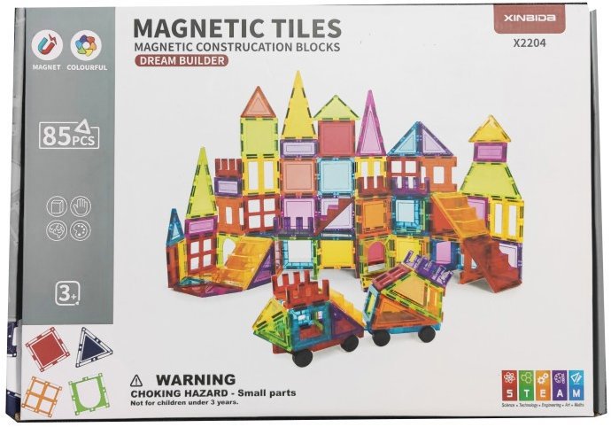Alltoys Magnetická stavebnica 85 ks