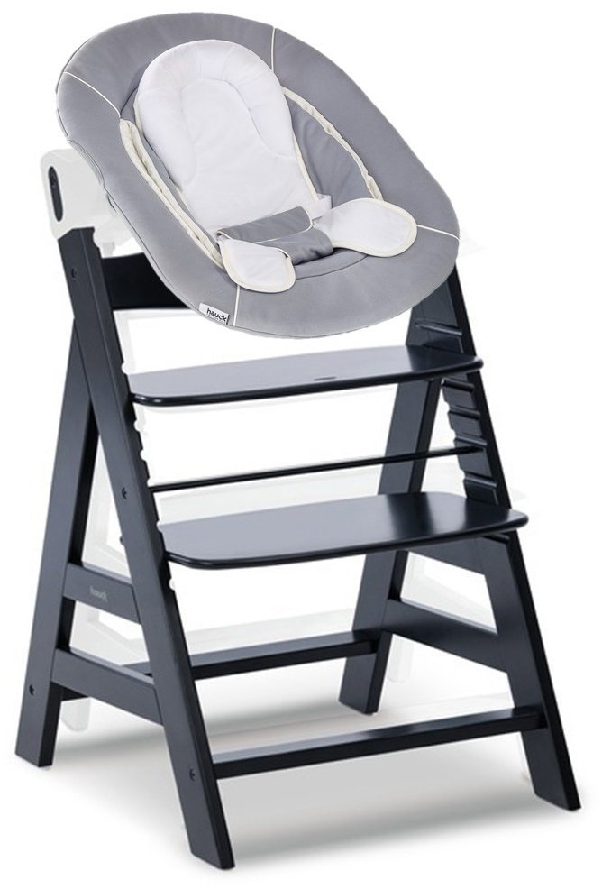 Hauck Alpha+ Novorodenecký Newborn set Black Grey