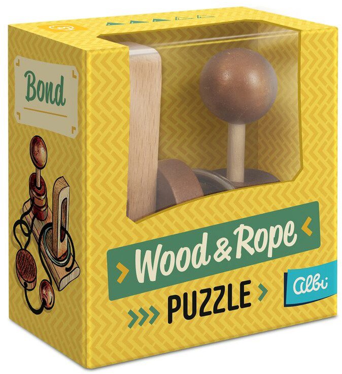 Wood & Rope puzzle - Bond