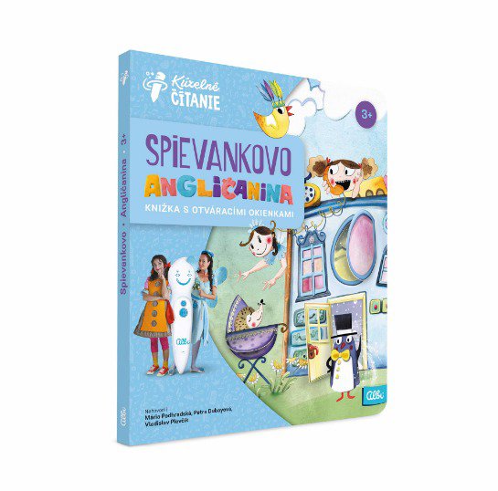 Kúzelné čítanie Kniha Spievankovo: Angličanina SK (s okienkami)