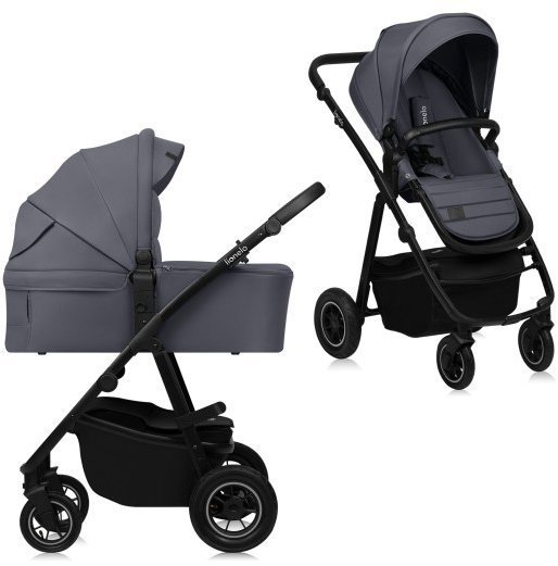Lionelo Amber Plus 2 v 1 Grey Graphite