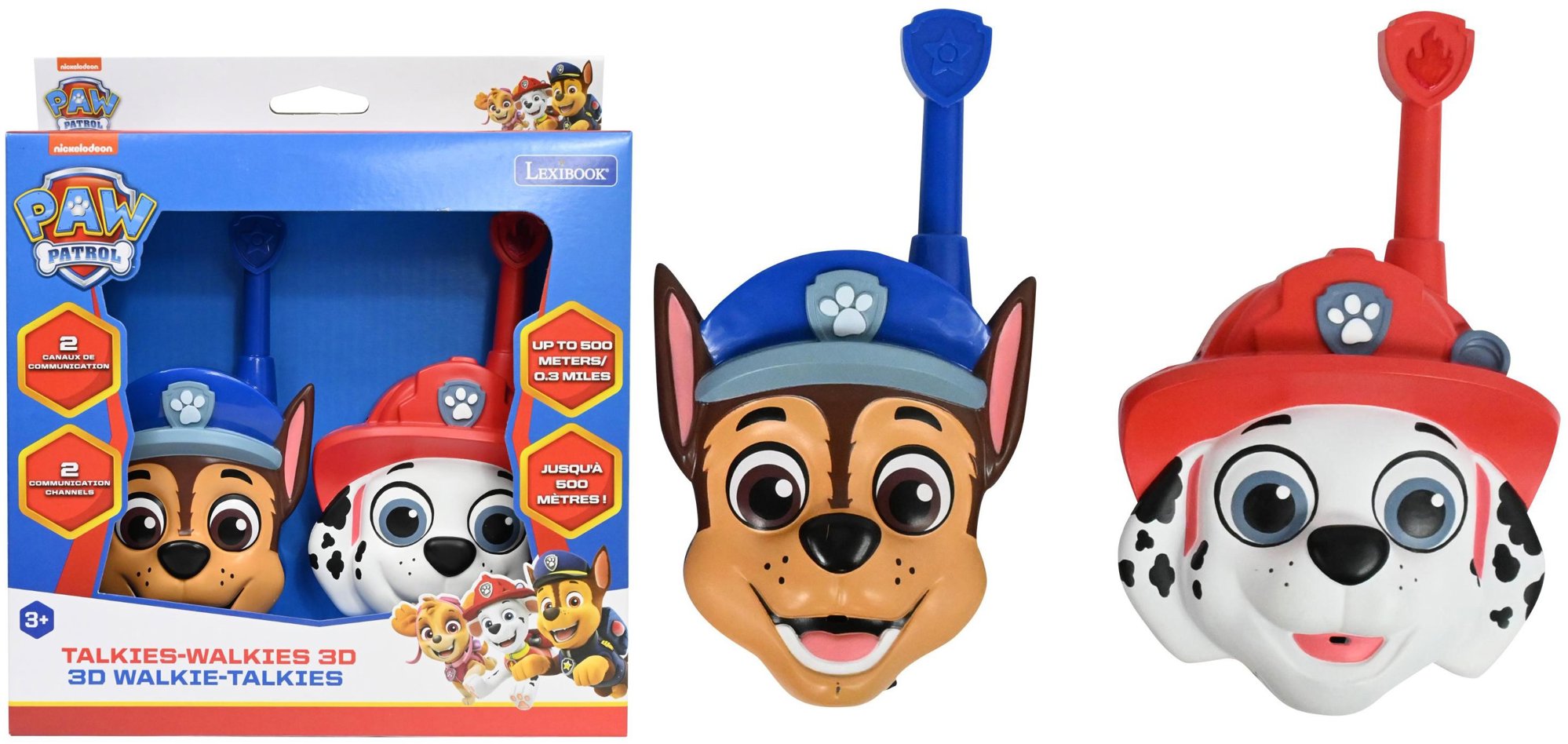 Lexibook 3D Labková Patrola vysielačky