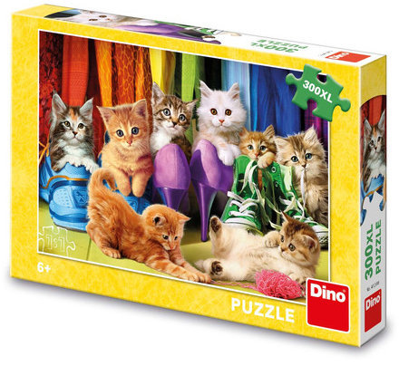 Dino Farebné mačiatka XL