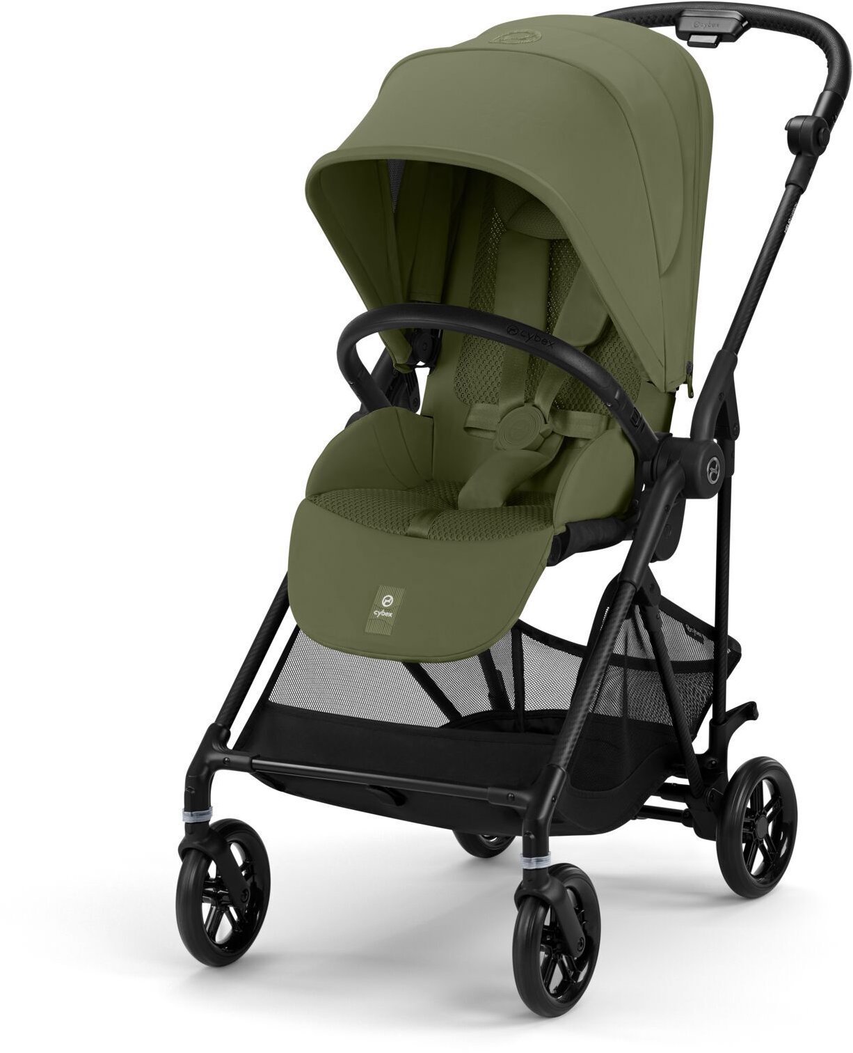 Cybex Melio Carbon Moss Green/khaki