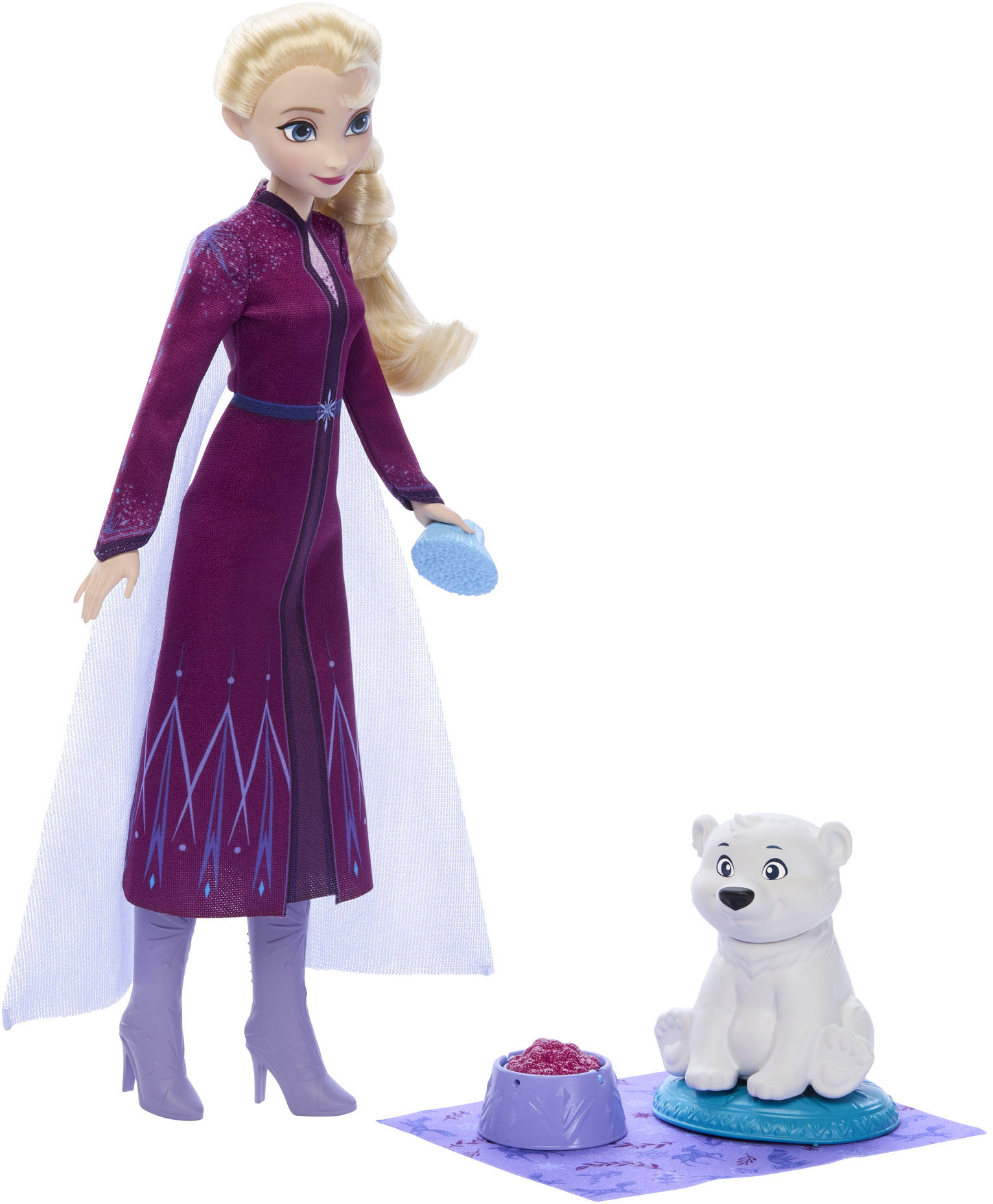 Frozen Elsa s ľadovým medveďom