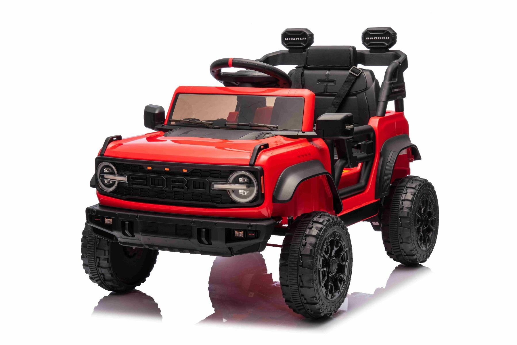 Ford Bronco červené