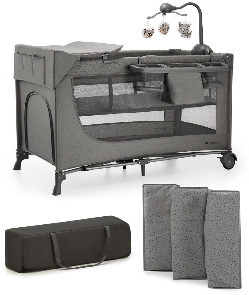 Kinderkraft Joy 2 s doplnkami Dark grey